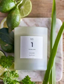 NO.1-Parsley Lime Scent Candle - Blockljus