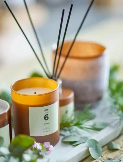 NO.6-Sequoia Scent Candle - Blockljus