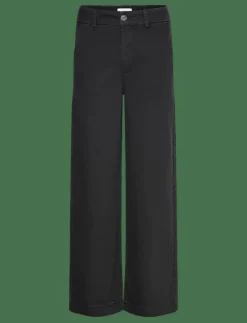 NUAMBER PANTS SHORT BLACK - Chinos