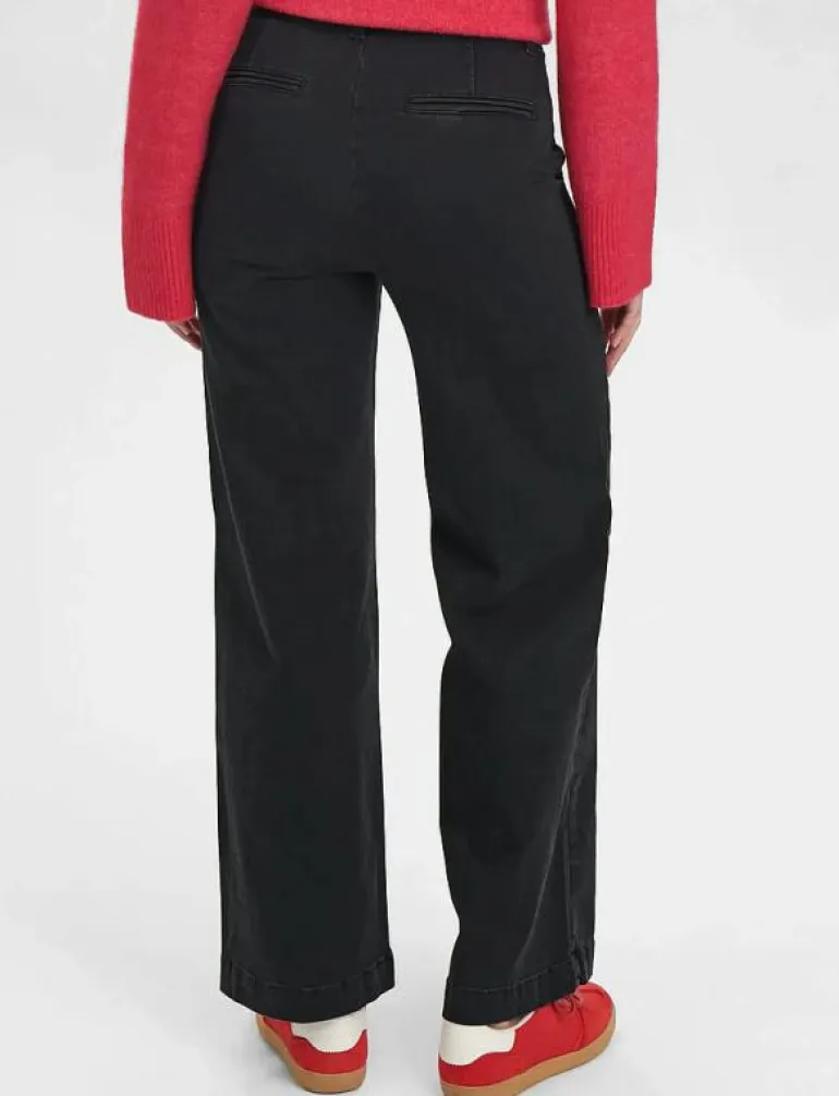 NUAMBER PANTS SHORT BLACK - Chinos