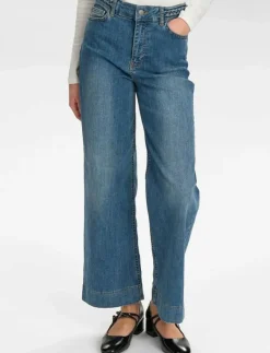 NUPARIS CROPPED JEANS - Vida byxor
