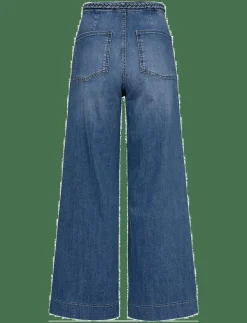 NUPARIS CROPPED JEANS - Vida byxor