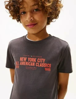 NYC PRINT GRAPHIC TEE SS - Kortärmade