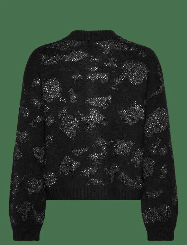 OBJALORA KNIT RE L/S CARDIGAN 135 - Koftor