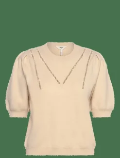 OBJVARI KNIT 2/4 RE KNIT PULLOVER 134 - Stickat