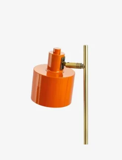 Ocean orange/ messing bordlampe - Bordslampor