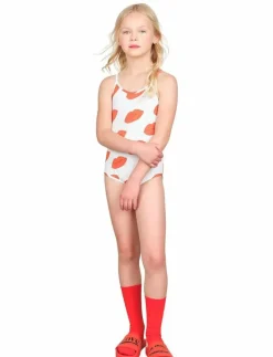 OCTOPUS KID SWIMSUIT White The Animals - Baddräkt