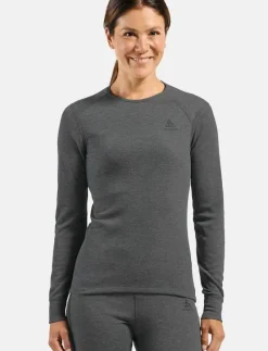 Odlo Active Warm Bl Top Crew Neck L/S - Underställströjor