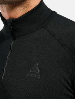 Odlo Active Warm Bl Top Turtle Neck L/S Half Zip - Underställströja