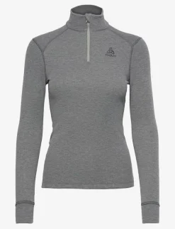 Odlo Bl Top Turtle Neck L/S Half Zip Active Warm - Underställströjor