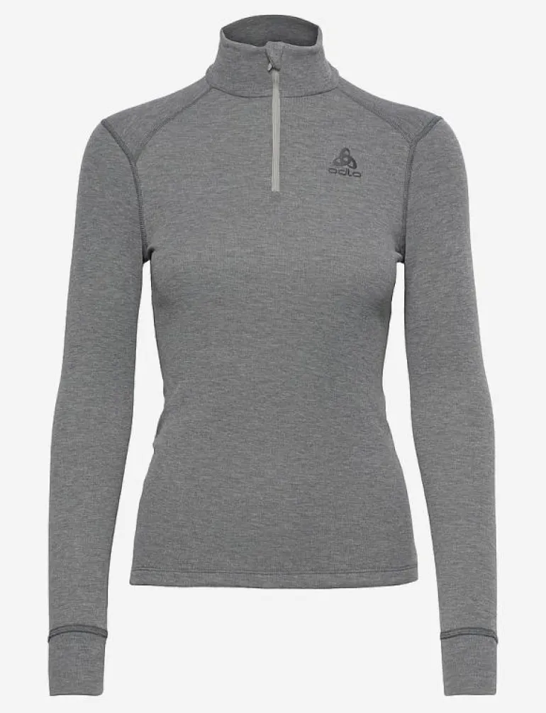Odlo Bl Top Turtle Neck L/S Half Zip Active Warm - Underställströjor
