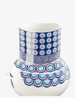 Olga Vas H20 cm blå - Vaser