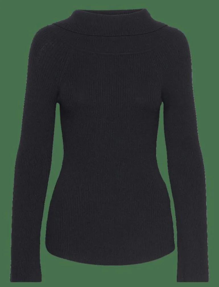 OLMJAYDEN LS OFF SHOULDER KNT - Stickat