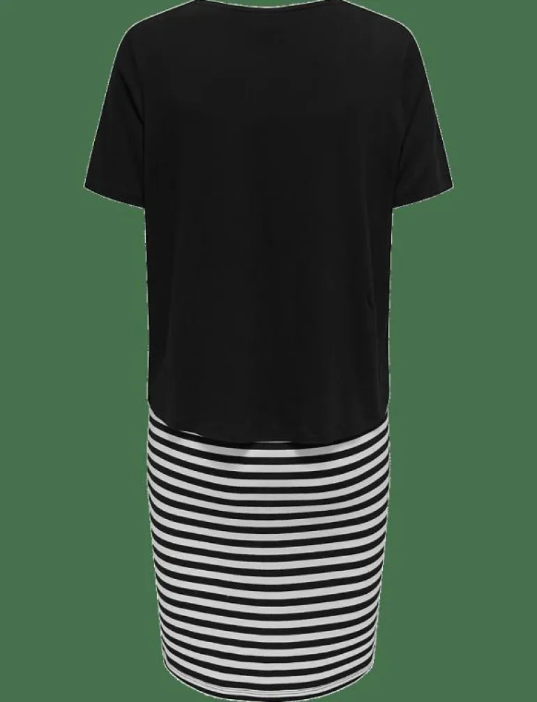 OLMOLINE S/S O-NECK NURSI DRESS JRS NOOS - Korta klänningar