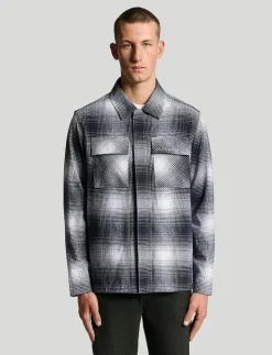 Ombre Check Overshirt - Jackor & rockar