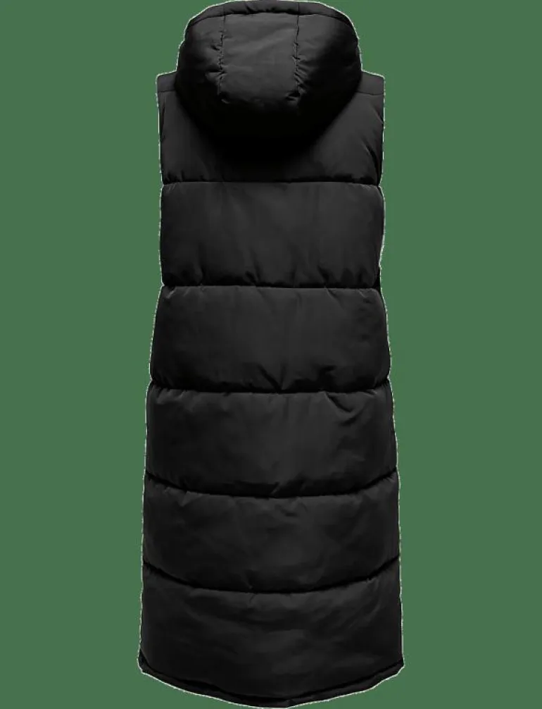 ONLALINA LONG WAISTCOAT OTW NOOS - Vadderade västar