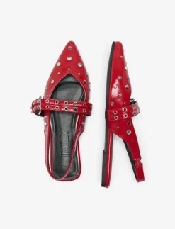 ONLAURA-5 PU SLINGBACK BUCKLE BALLARINA - Platta slingbacks