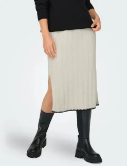 ONLCHICK STITCH MV SKIRT KNT - Midi kjolar