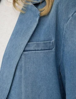 ONLCORY LS DNM BLAZER GUA - Enkelknäppta kavajer