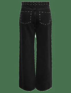 ONLHOPE HW STUDDED WIDE DNM TAI - Vida byxor