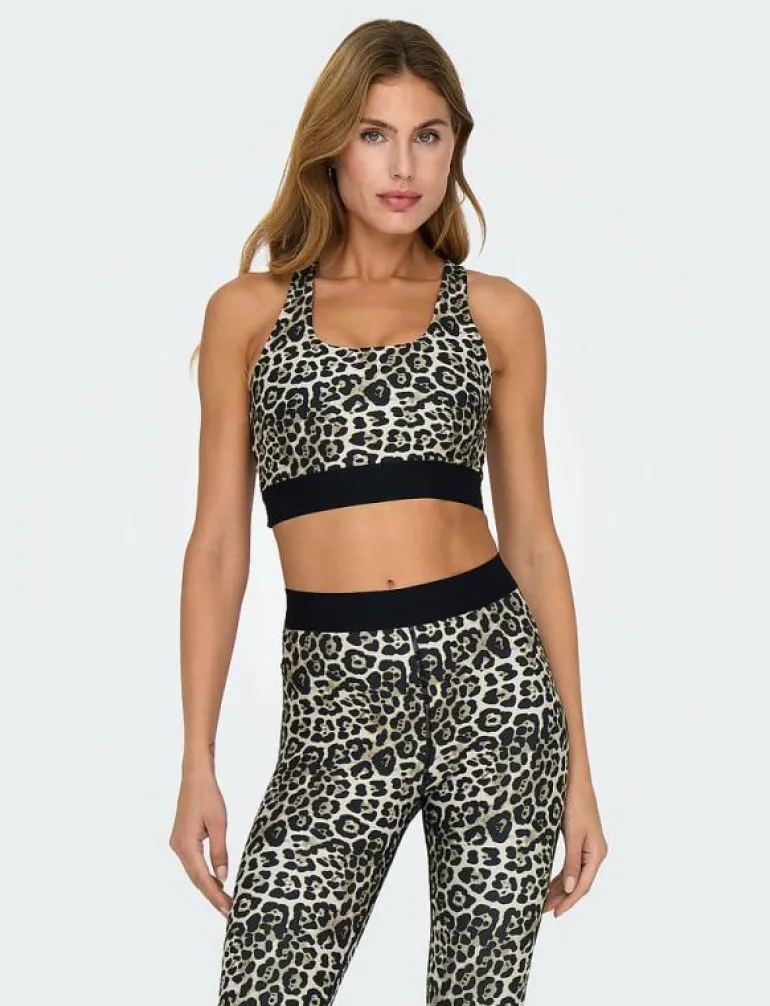 ONPDAISY-2-LEO AOP BRA - Sport BH:ar