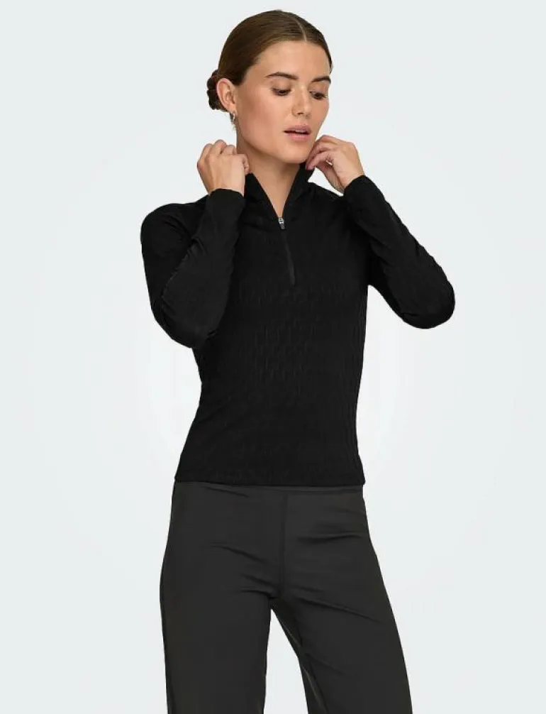 ONPFRIDA HN HZ LS SHORT TOP - Långärmade tröjor