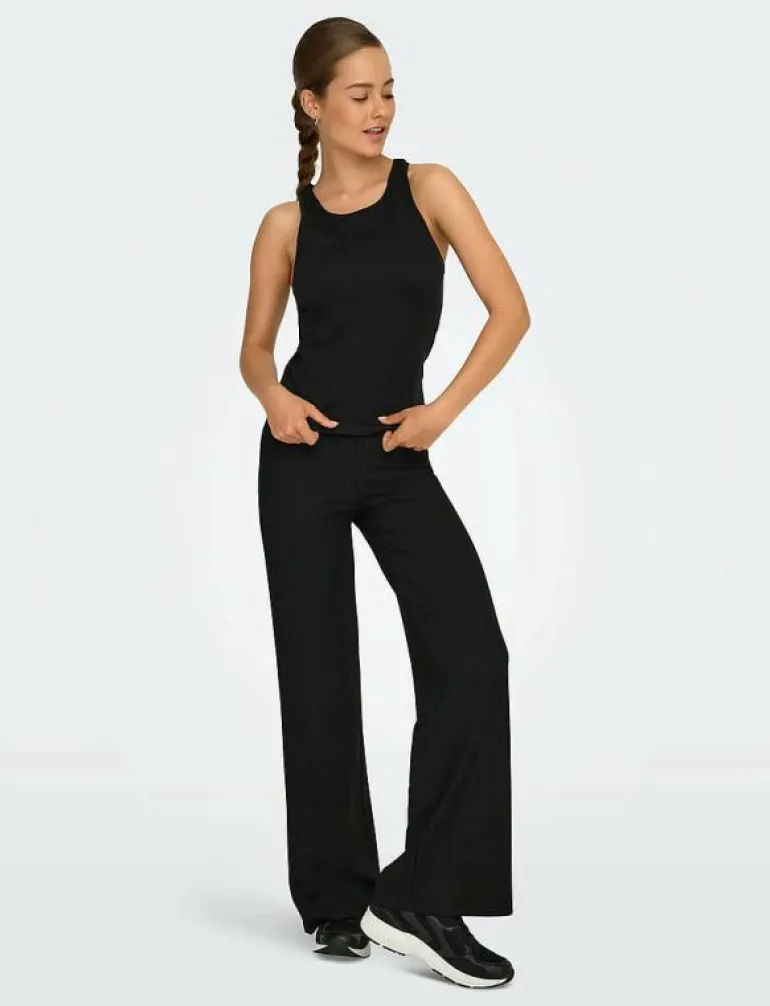ONPJAIA LIFE ON RACERBACK SEAM TOP - Linnen