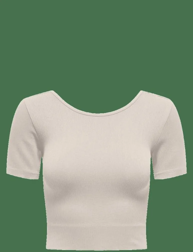 ONPJAIA LIFE SS 2-WAY CROP SEAM TOP NOOS - Crop tops