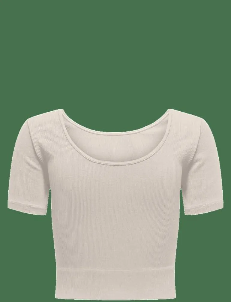 ONPJAIA LIFE SS 2-WAY CROP SEAM TOP NOOS - Crop tops