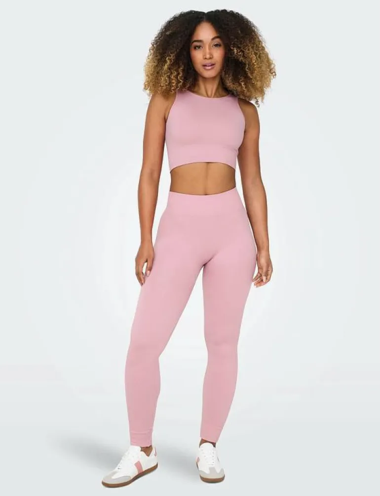 ONPJAIA LIFE UN SL SEAM SHORT TOP NOOS - Crop tops