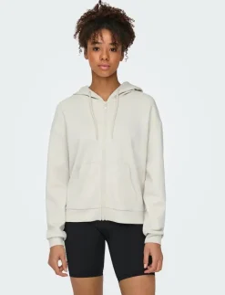 ONPLOUNGE LIFE HOOD FZ LS SWT NOOS - Huvtröjor