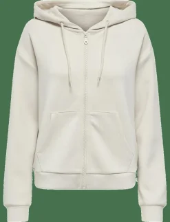 ONPLOUNGE LIFE HOOD FZ LS SWT NOOS - Huvtröjor