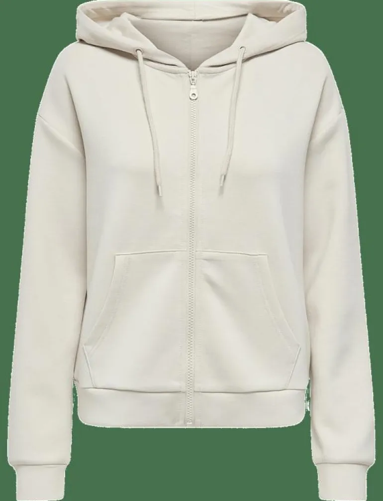 ONPLOUNGE LIFE HOOD FZ LS SWT NOOS - Huvtröjor
