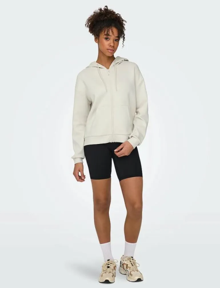 ONPLOUNGE LIFE HOOD FZ LS SWT NOOS - Huvtröjor
