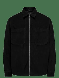 ONSALP 14W RLX 2PKT WASHD CORD ZIP NOOS - Tunna jackor