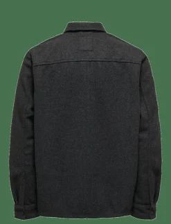 ONSASH OVR WOOLEN LOOK PKT LS SHIRT NOOS - Ulljackor