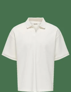 ONSCALI LOOSE SS RESORT POLO ART - Kortärmade pikéer
