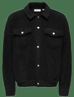 ONSDEACON RLX SHERPA OVERSHIRT SWEAT VD - Jackor & rockar