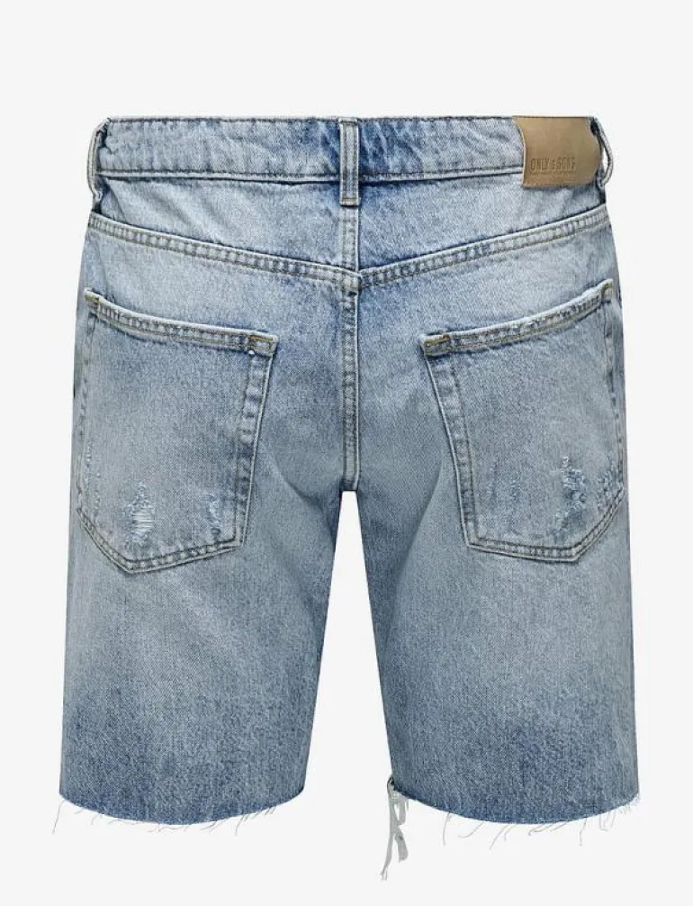 ONSEDGE LBD DESTROY 4981 TAI DNM SHORTS - Jeansshorts