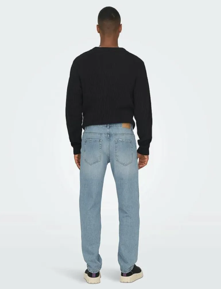 ONSEDGE STRAIGHT LB 6986 TAI DNM NOOS - Relaxed jeans