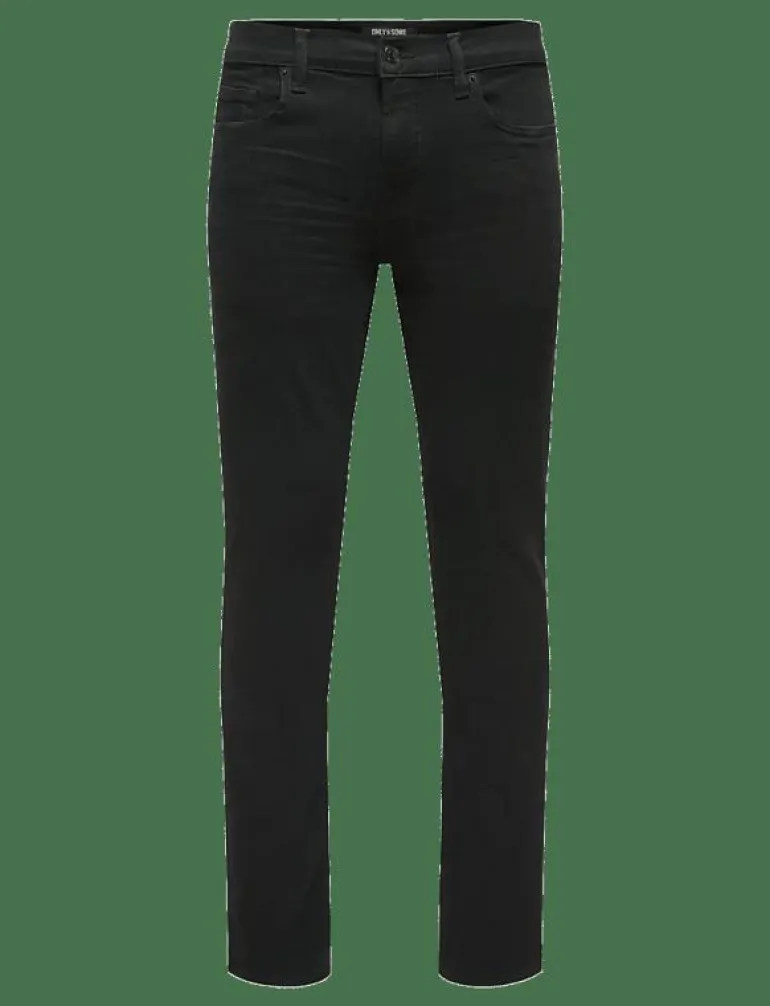 ONSLOOM SLIM BLACK 0448 DIA DNM NOOS - Slim jeans