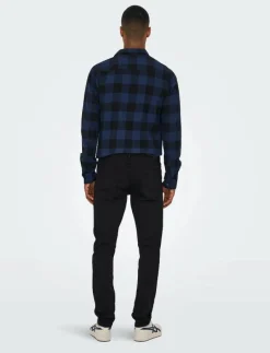ONSLOOM SLIM BLACK 0448 DIA DNM NOOS - Slim jeans