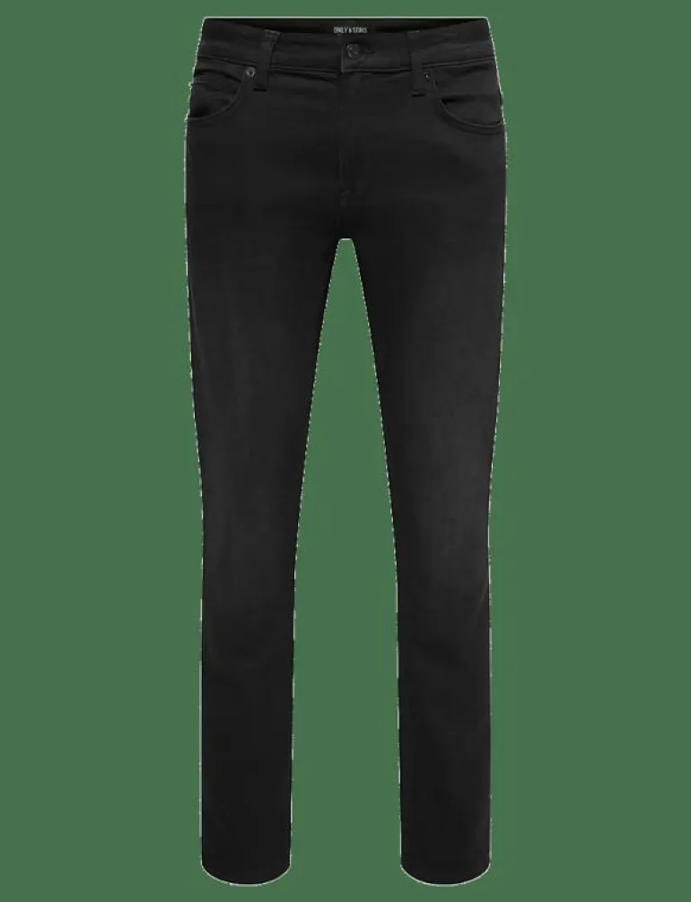 ONSLOOM SLIM BLACK JOG 7451 PIM DNM NOOS - Slim jeans