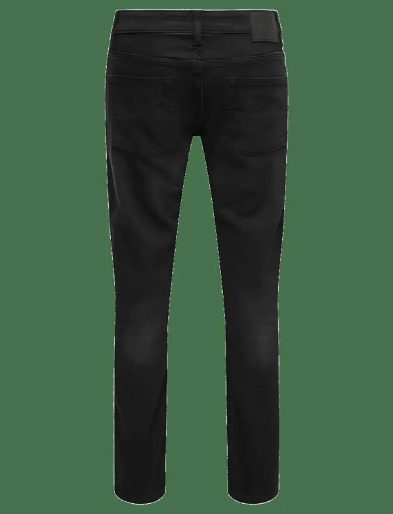 ONSLOOM SLIM BLACK JOG 7451 PIM DNM NOOS - Slim jeans
