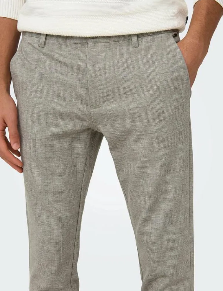 ONSMARK SLIM CHECK 020919 PANT NOOS - Chinos