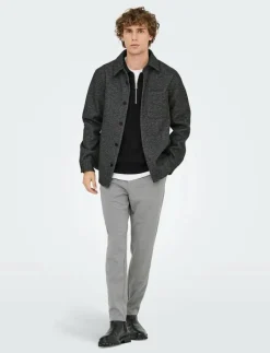 ONSMICAH TWILL OVERSHIRT FRML - Jackor & rockar