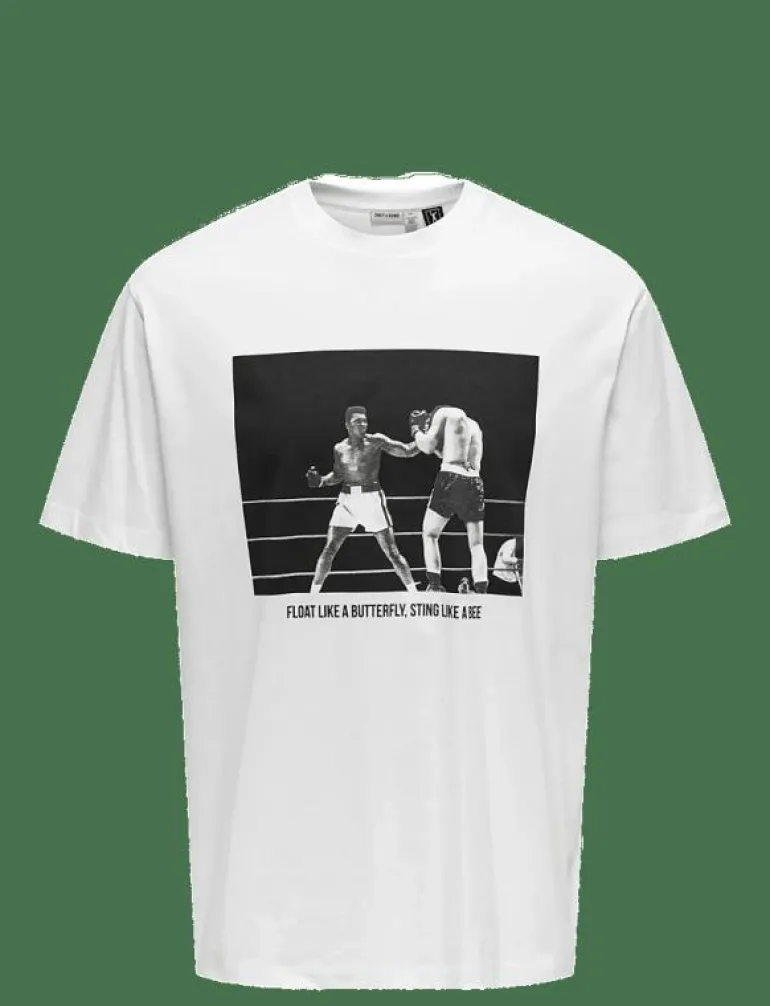 ONSMUHAMMAD ALI RLX SS LIC TEE - Kortärmad t-shirt