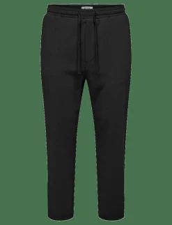 ONSPLI PLISSE CROPPED DILO PANT - Tapered jeans