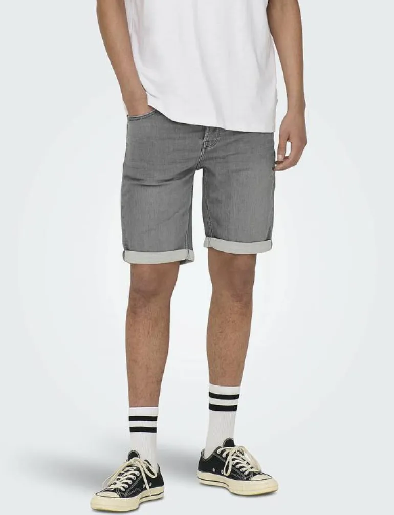 ONSPLY JOG MG 8583 PIM DNM SHORTS NOOS - Jeansshorts