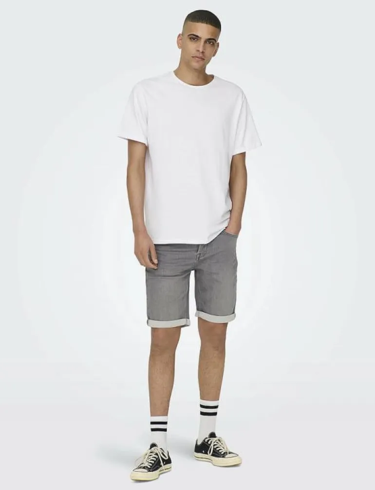 ONSPLY JOG MG 8583 PIM DNM SHORTS NOOS - Jeansshorts